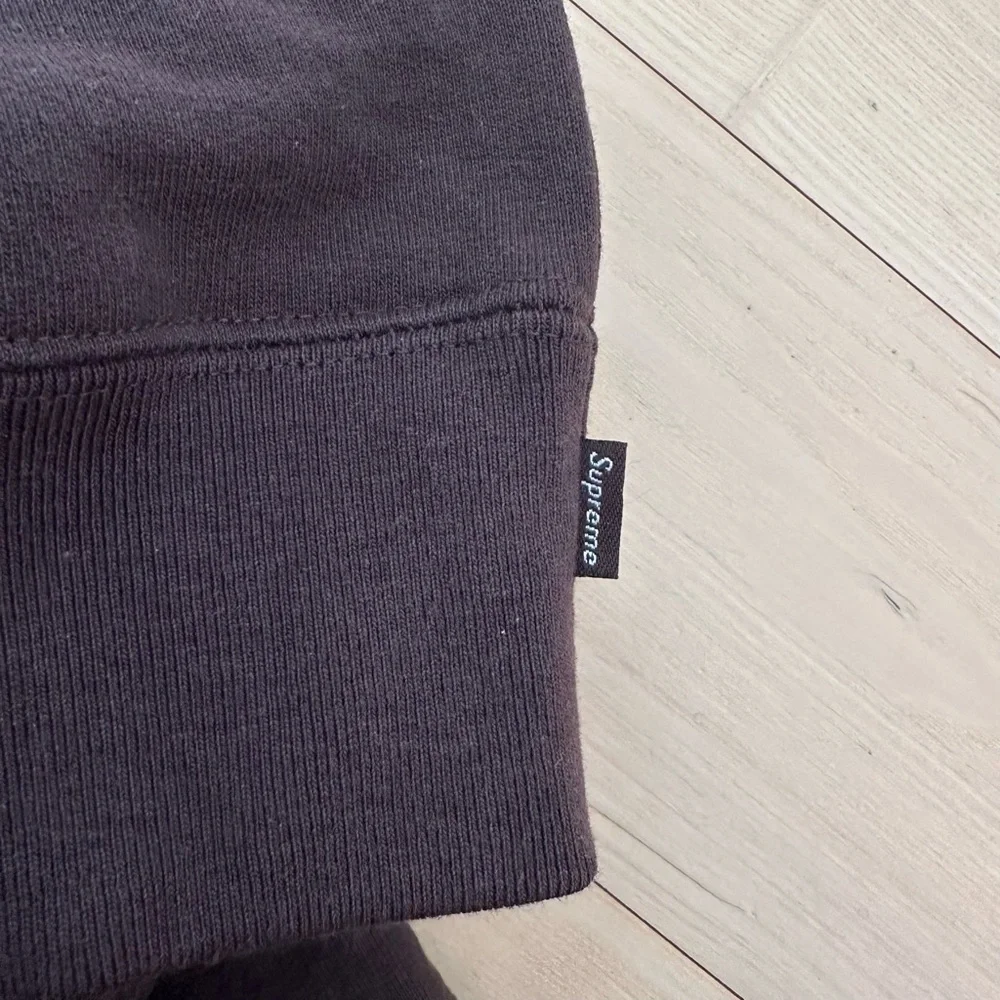 Supreme small box crewneck sweatshirts dark brown size S - Picture 7 of 7